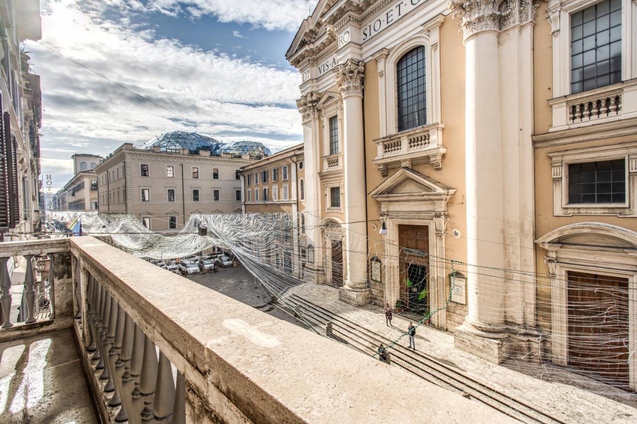 Отель Relais De La Poste Рим Экстерьер фото